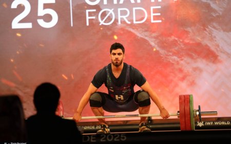 قهرمانی تیم ملی وزنه برداری ایران در نروژ