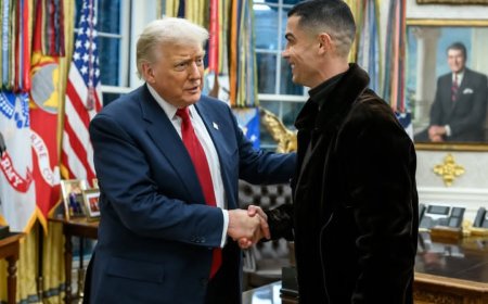 ملاقات رونالدو با ترامپ