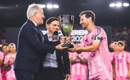 مسی قهرمان کنفرانس شرق MLS