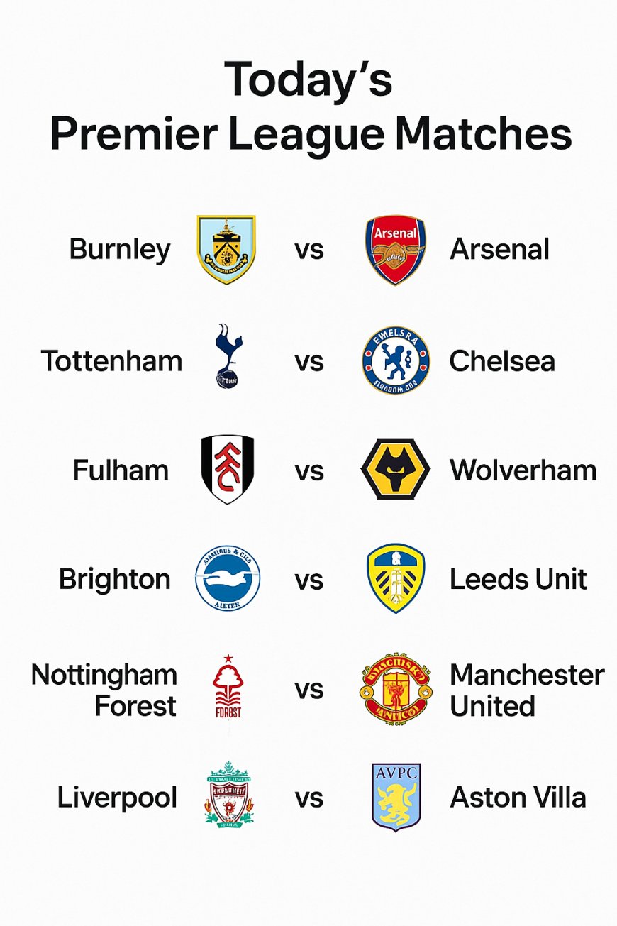 برنامه بازی های امروز لیگ برتر انگلیس